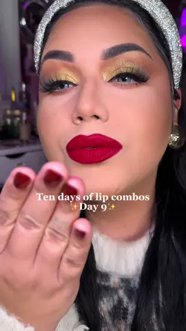 Ten days of lip combos❤️🍫🍒🍓💔🌹 ✨Day 9✨ @Fenty Beauty the mvp @maccosmetics lip pencil in Cherry🍒 #redlips #redlipstick #redlipcombo #lipcombo #holidaymakeup #latinacreators #beautycontentcreator #makeuptutorial #makeuptok #makeuptiktok #highendmakeup 
