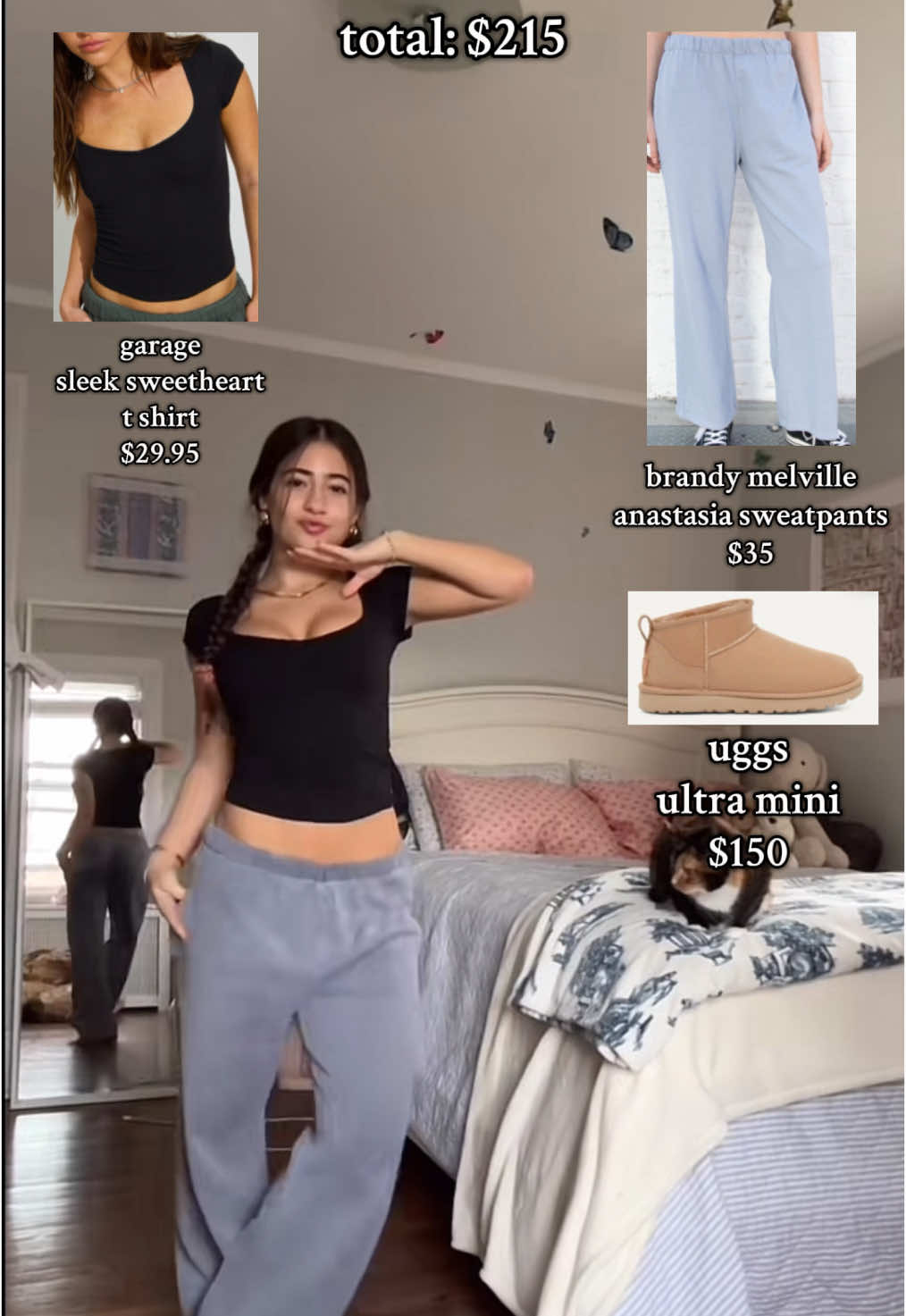 @demetra’s outfit!!  #OOTD #fyp #outfitinspo #demetradias #garage #brandy #uggs 