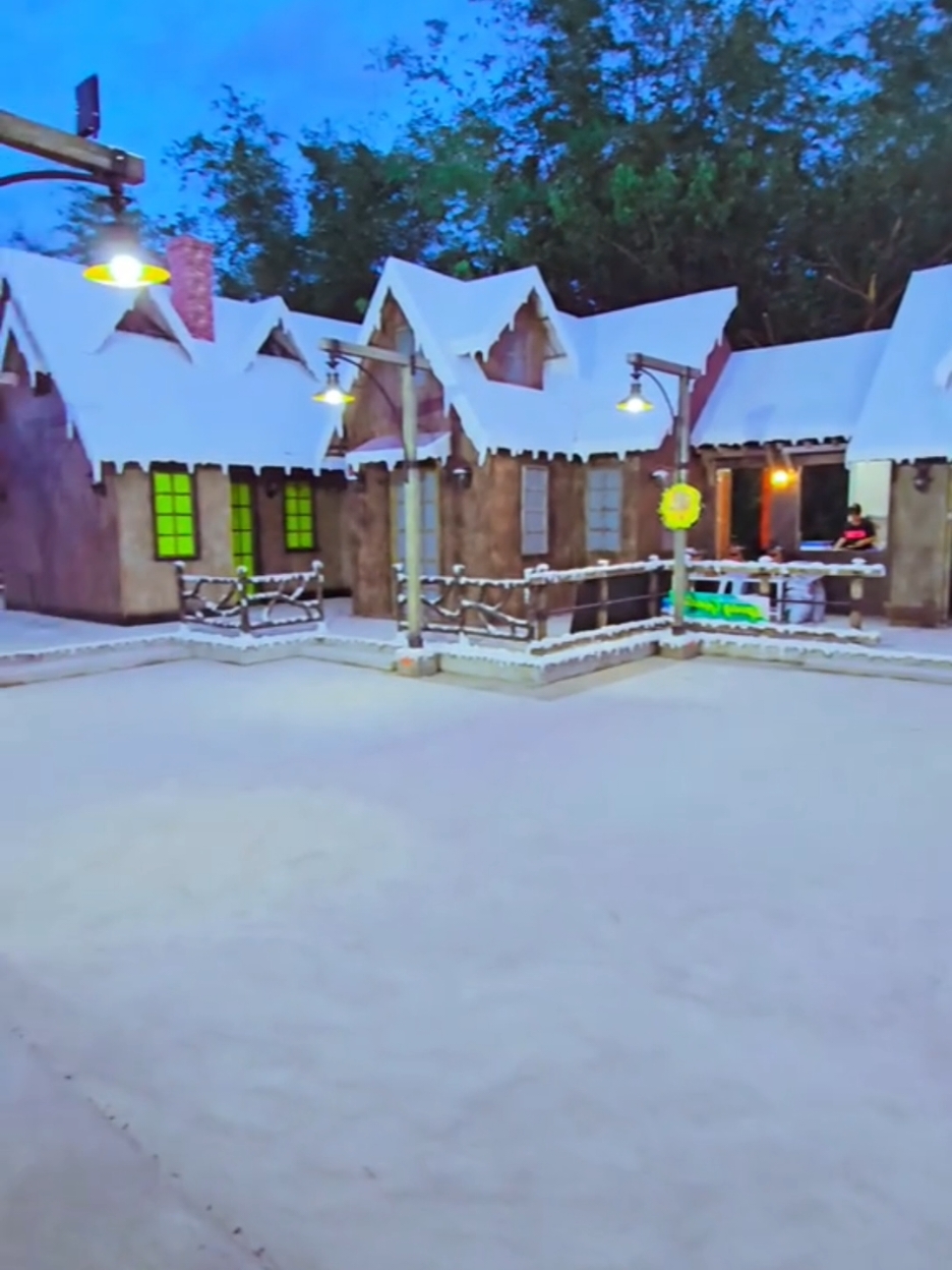 Rancho at Mula de Victoria: A Winter Wonderland in Pampanga Imagine stepping into a dreamlike scene where the warm glow of castle-like structures contrasts beautifully with the glistening white landscapes. Rancho at Mula de Victoria transforms into a winter wonderland, offering visitors an enchanting escape right in the heart of Santo Tomas, Pampanga. @ pogingcjmagat 📍 Rancho at Mula de Victoria, Santo. Tomas, Pampanga #rancho #pampanga #muladevictoria #ranch #explore #experience #philippines #paradise #philpar #fyp #foryou #park #travel #travellife #viral #goals #video #trendingvideo #shorts #gopro #trendy #camera #reel #short #Vlog #vlogs