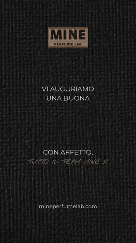 Tutto il team MINE Perfume Lab vi augura una buona vigilia di Natale 🧡