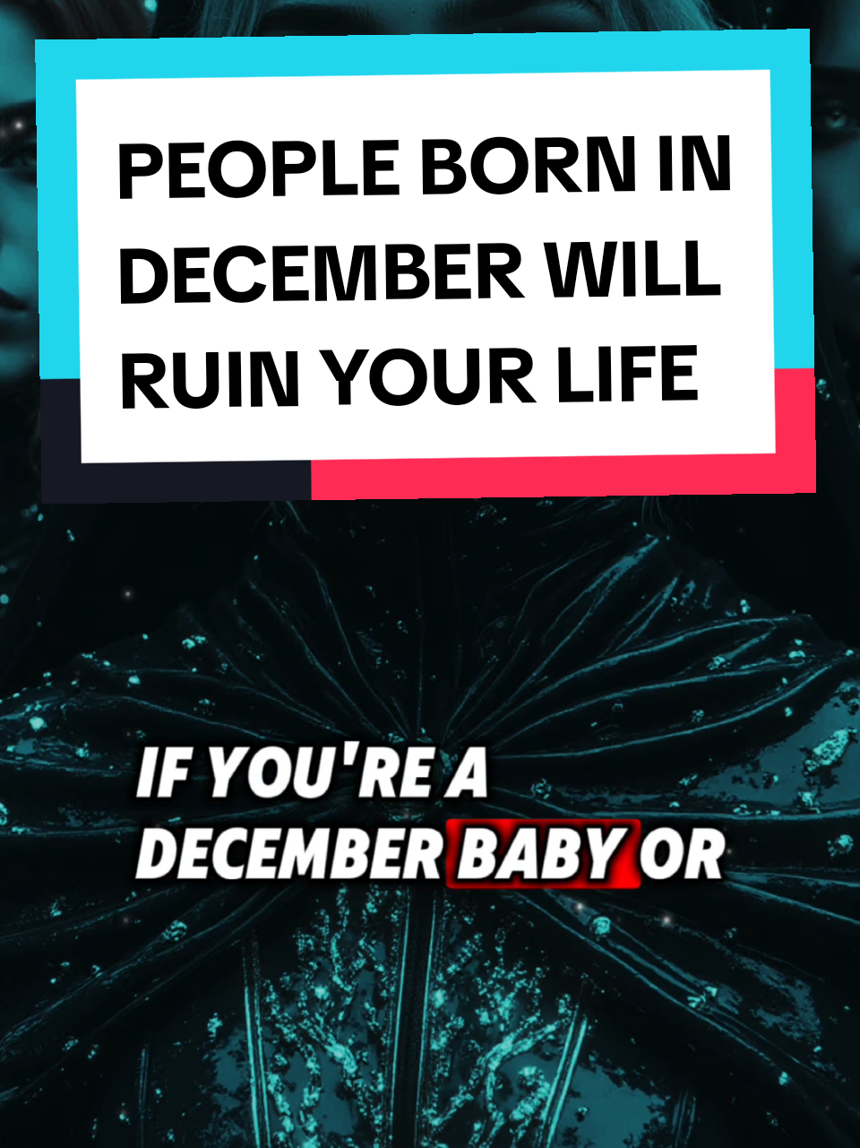 People born in December will ruin your life #zodiac #zodiacsigns #astrology #horoscope #december #sagittarius  #capricorn 