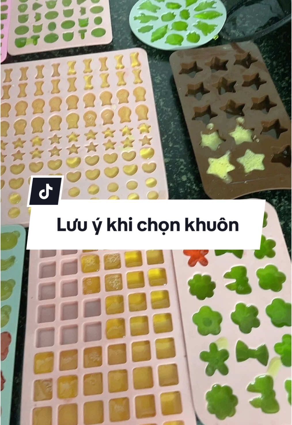 Lưu ý khi chọn khuôn làm kẹo chip! #dolien #bepnhalien #keochipchip #khuonkeochip