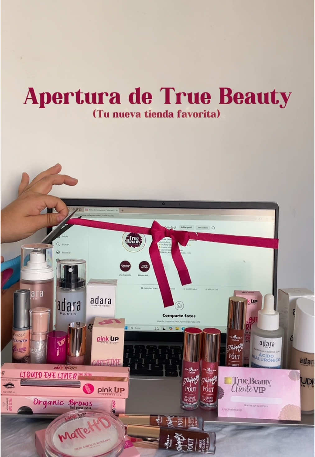 ¡Bienvenidos a True Beauty! ✨ Estamos emocionados de abrir las puertas de nuestra tienda online, un espacio creado especialmente para ti, que buscas resaltar tu belleza única. En True Beauty, encontrarás productos de maquillaje de alta calidad que te ayudarán a expresar tu estilo y confianza. Desde bases que se adaptan a tu tono, hasta los tonos más vibrantes para tus labios y ojos, tenemos todo lo que necesitas para lucir espectacular en cada momento. Además, contamos con asesoría personalizada para guiarte en la elección de los productos perfectos para ti, ¡porque cada rostro es único! Gracias por confiar en nosotros para ser parte de tu rutina de belleza. ¡Estamos aquí para ayudarte a brillar! #truebeauty #guatemala #makeup #emprendimiento #bootcamp 
