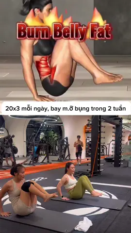 Bài tập giảm m.ỡ bụng đón tết nhe cả nhà #CapCut #yogapractice #xuhuong #healthylife #betterlife #dailyworkout #giammobung 