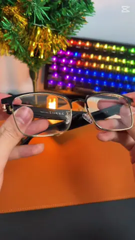 Today's the last day of the GS06 Smart Bluetooth Glasses flash sale. If you're not allowed to wear earbuds or headphones at work, these glasses will cover you well. They can play music and handle phone calls just like headphones, yet others won't hear. Link here to get yours. #smartglasses #tiktokmademebuyit #Gadget 
