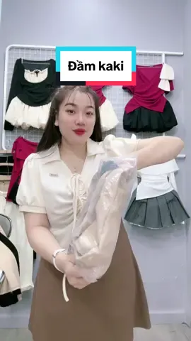 Đầm kaki bigsize mặc tết bao xinh #conhobigsize #xuhuong #fyp #bigsize #vayxinh #vaybigsize #dotet #aodaitruyenthong #aodaitruyenthong 