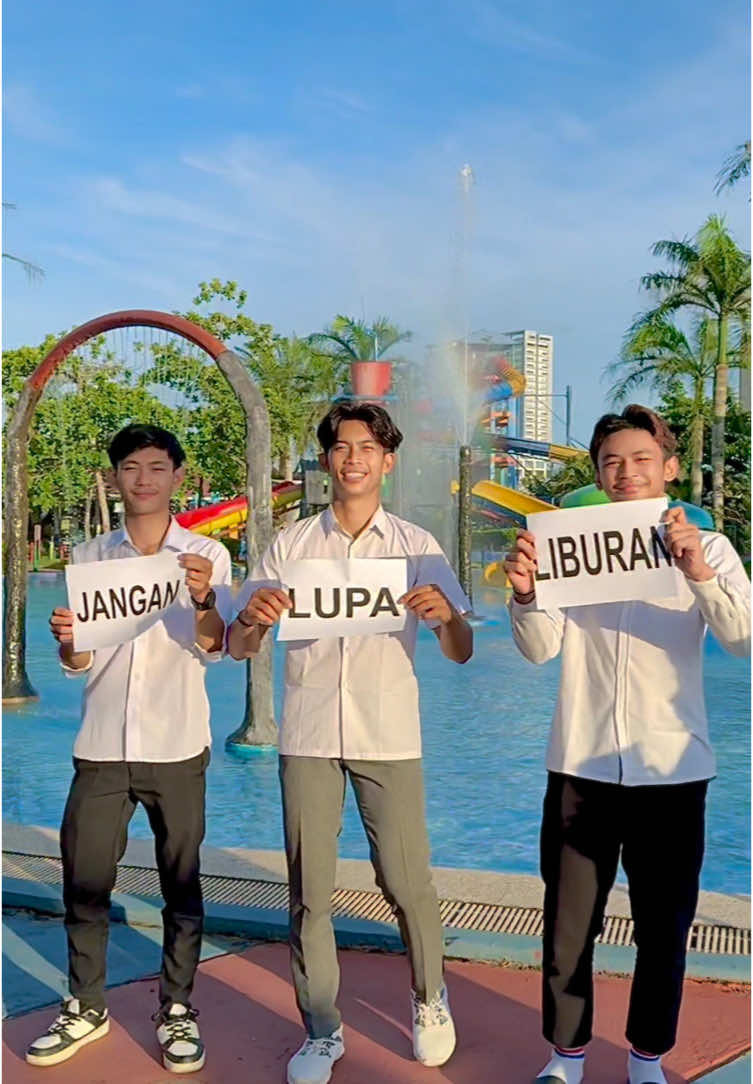Jangan lupa liburan ke waterboom pesona modern 🥰,  promo terbaru silahkan cek postingan atau story yang kita sematkan !  Htm normal : -Weekday senin s/d jum’at Rp.45.000/org -Weekend sabtu, minggu & tanggal merah Rp.70.000/org -Sepesial moment Rp.80.000/org (Note : dari tgl 23 desember 2024 / 05 januari 2025 htm Rp.80.000/org ) Jam oprasional : 09.00 - 18.00 Wita 📍Jl.A.Yani Km. 11, Komp. Pesona Modern, Kec. Kertak Hanyar, Banjar - Kalsel (Waterboom Pesona Modern) #waterboompesonamodern #waterboombanjar  #waterboompesonamodernbanjarmasin #kalsel #banjarkalsel #banjarmasin #banjarmasinbungas #waterpark #wahanaair #wahanabermain #banjarmasininfo #wisataindonesia #wisataair #kolamrenang #seluncuran #wisatabanjarmasin #fypシ #fyp #fypシ゚viral 