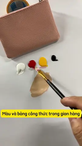 Pha màu cho đồ da #colorsmaster #phamau #phoimau 