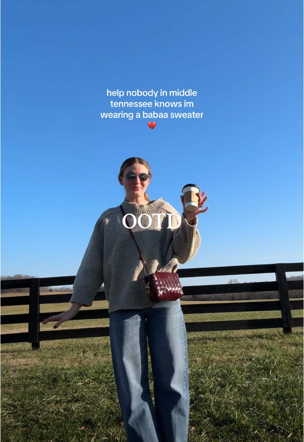 making it my entire personality though 😚 #OOTD #babaa #hometown