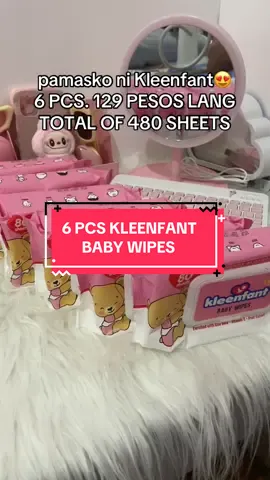 jsko 129 pesos na lang tong kleenfant baby wipes 480 sheets na, 6 packs! #fyp #foryou #kleenfantbabywipes #kleenfant #kleenfantwipes #kleenfantlite #kleenfantcherryblossom #babytok #motherandbaby #480sheets #budolfinds #tiktokfinds #musthaves #affiliate #tiktokviral #tiktokaffiliate #affiliatemarketing 