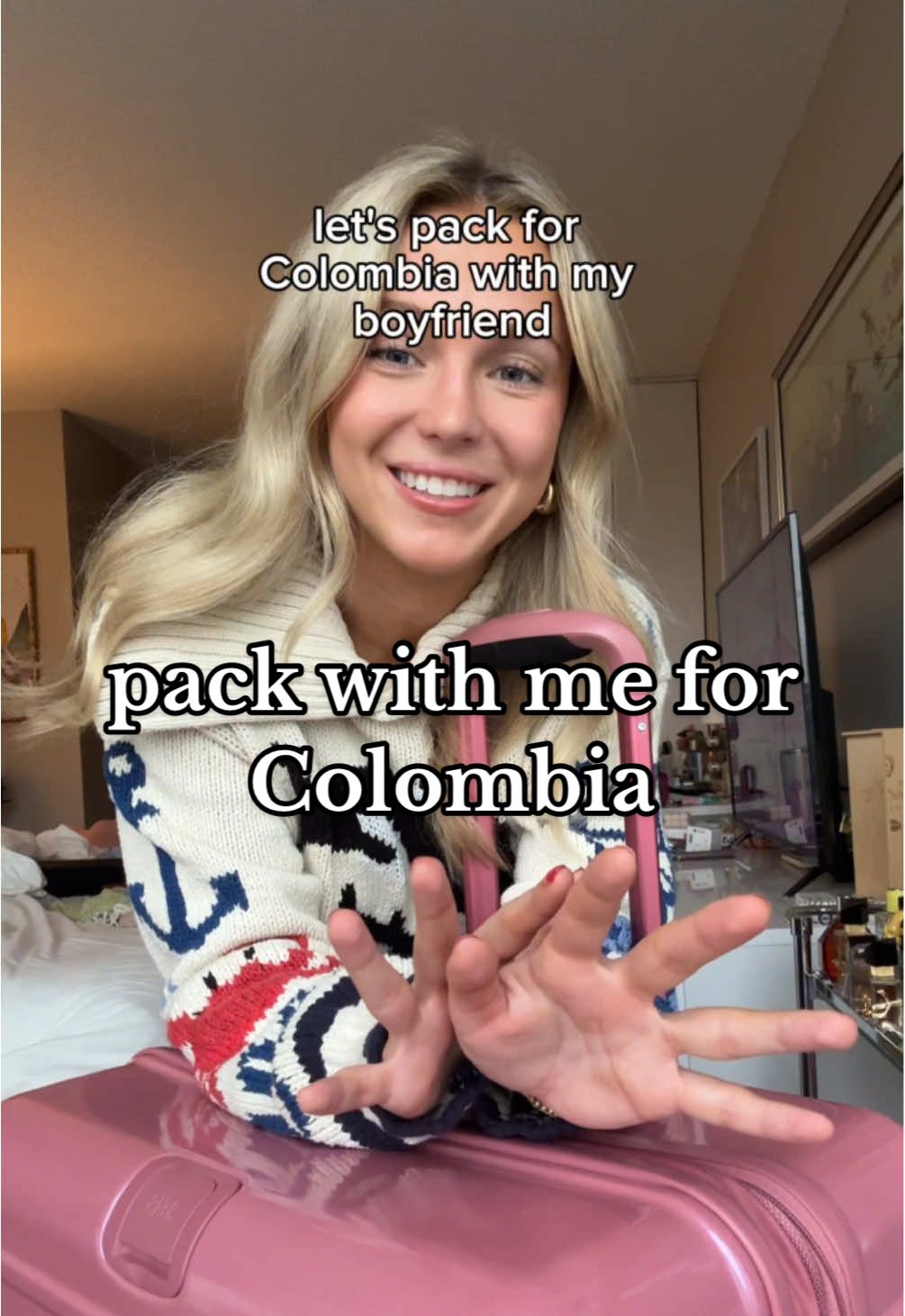 pack with me for Colombia! ✈️👙🏝️  #dayinmylife #packwithme #packwithmeforvacation #packwithmeforatrip #whatsinmybag #suitcase #traveltiktok #traveling #colombia #colombia #cartagena #travelblogger #santamarta #luggage #luggagepacking #chicagotiktok #chicago #chicagoinfluencer #chicagogirl #travelvlog #travelvlogger  @Beis Travel @Dagne Dover @Glow Recipe @CeraVe @LOCCITANE @Oh Polly @Retrofête @Revolve 