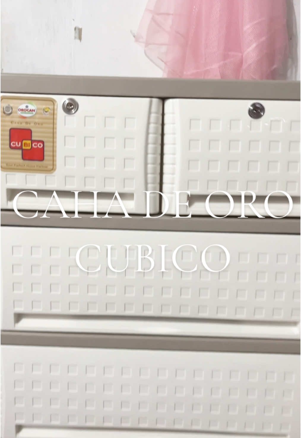 CAHA DE ORO CUBICO DRAWER #cubico #cahadeoro #drawer #plasticdrawer #durable #cabinet #Home #homeessentials  