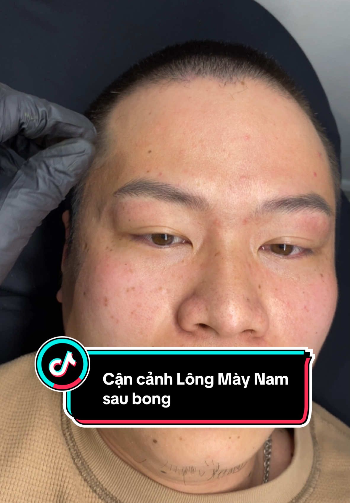 Quay vội Lông Mày Nam sau bong #tonyngon_academy #Lôngmày #làmđẹp #Wildbrows 