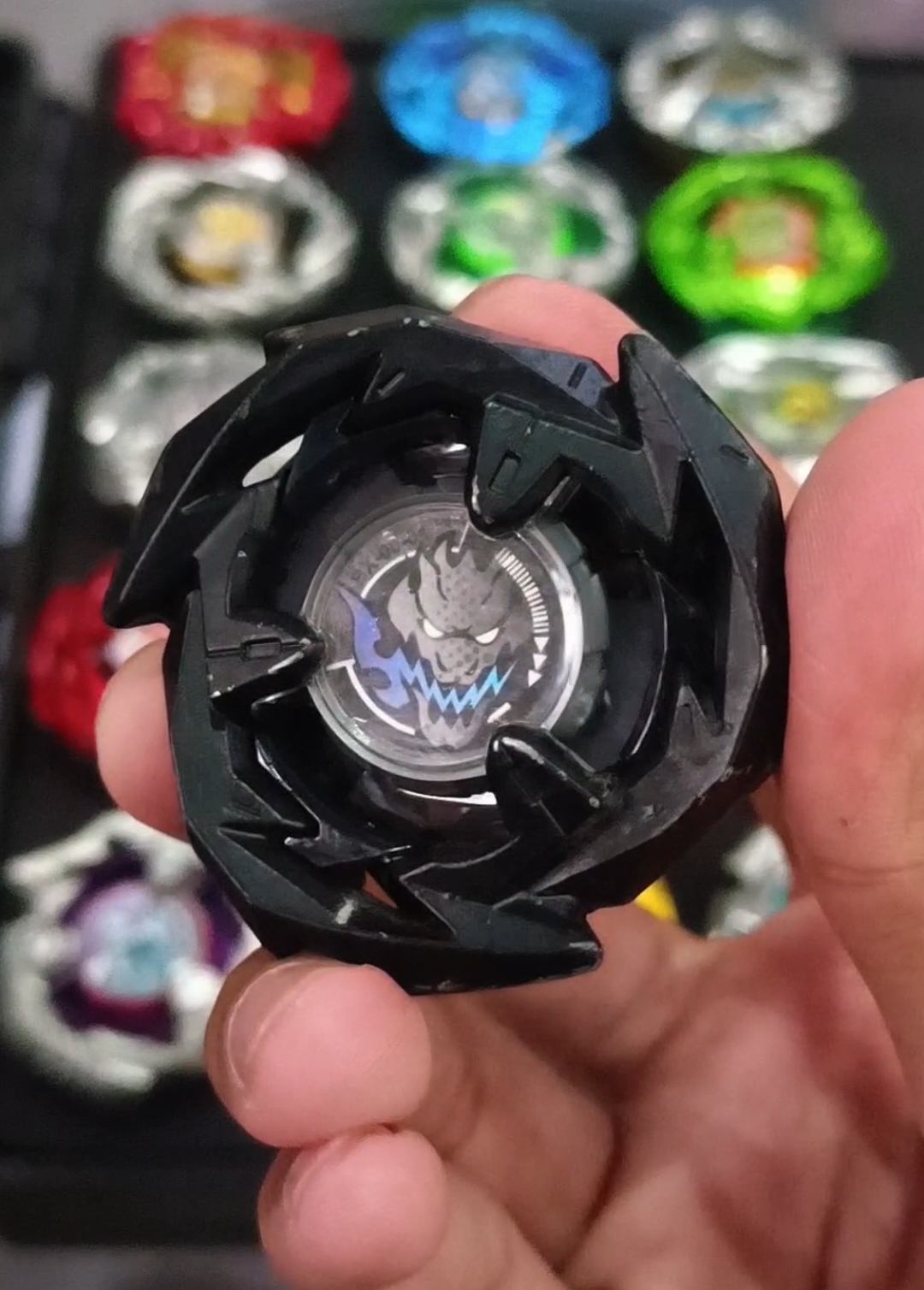 DranSword Beyblade X Hitam #Gasing #Beyblade #Gangsing #MainanAnak #BeybladeX #FypIndonesia #Fyp 