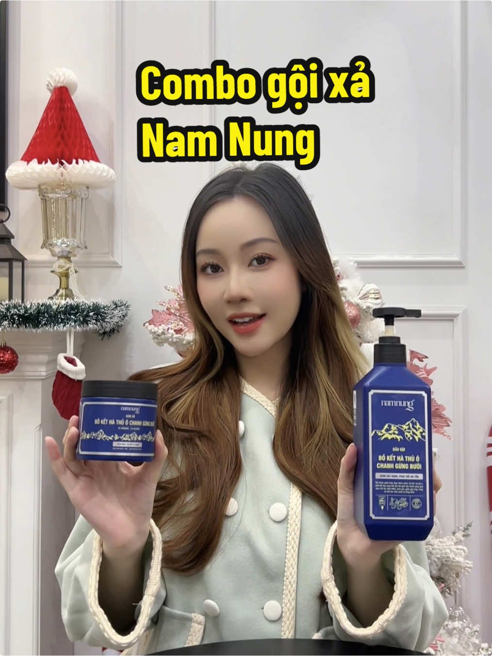 Mùa đông này dùng bộ đôi gội xả nhà Nam Nung là quá chuẩn bài luôn ạ 😍😍 #namnung #giamrung #daugoithaoduoc #hanniethuyhien #hannie082 #review #goixa #daugoi #daugoithaoduoc #hair 