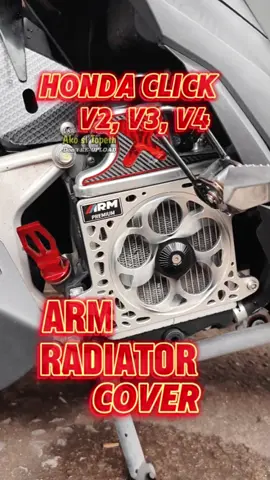 ARM RADIATOR COVER FOR HONDA CLICK V2, V3, V4.. | CNC SPINNER RADIATOR COVER #arm #armradiatorcover #coverradiator #motorcycleaccessories #hondaclickaccessories  #hondaclickradiatorcover #radiatorcoverforhondaclick #coverradiatorvario #spinnerradiatorcover #radiatorcoverspinner #windmillradiatorcover #cncradiatorcover #vario #vario150 #variomodifikasi #vario125 #hondaclick #armwindmill  #Click 125 Decala #click #click125i #akositopeth 