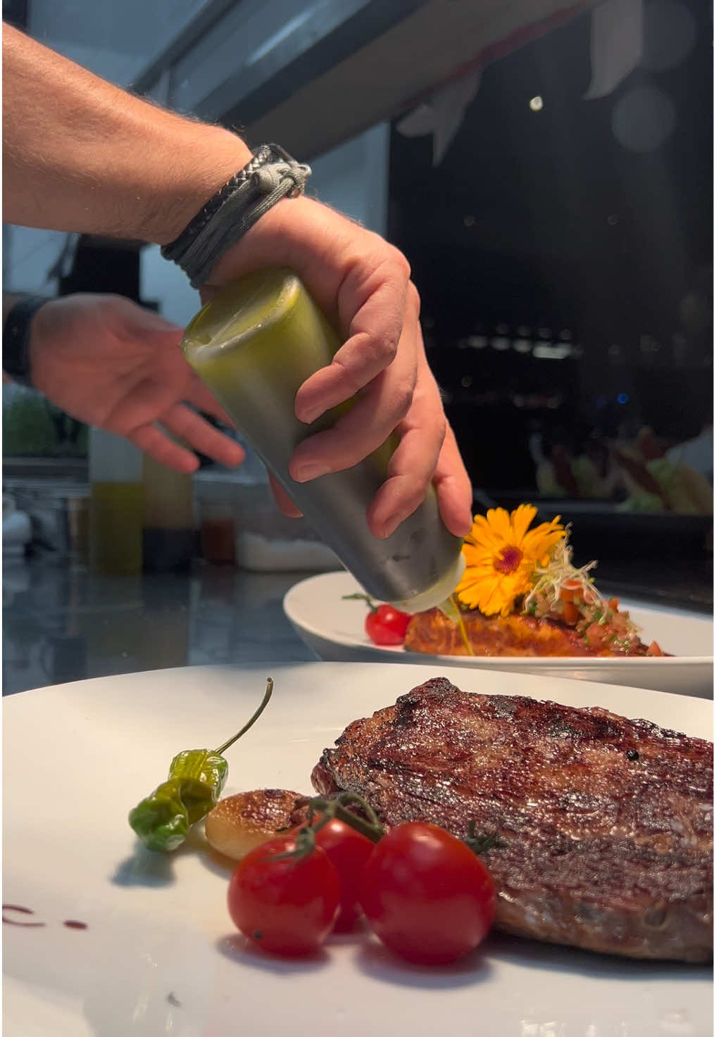 Grilling some NY steak Grass-fed@Etc. @PlaygroundYUL.        #steak #NY#grilling #grill #video #viral_video #fyp #viralditiktok #yum #yummyfood #meatlovers #Foodie #foryoupage❤️❤️ #restaurant #chef #cheflife #chefstyle #fyy #steakhouse #montreal #canada_life🇨🇦 #tik 