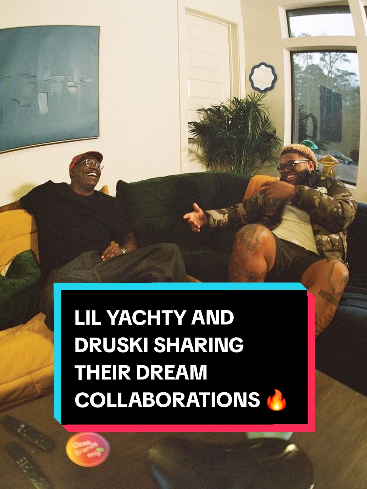 Lil Yachty and Druski sharing their dream collaborations 🎶 