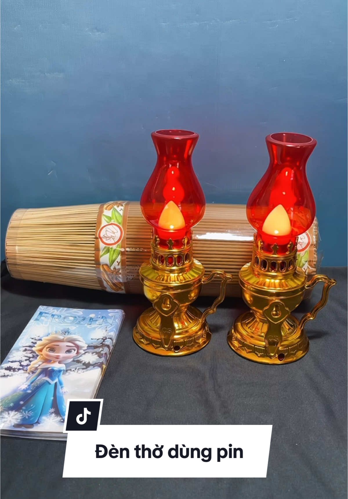 Combo 2 đèn thờ dùng pin. #dentho #denthodungpin #denthocung 