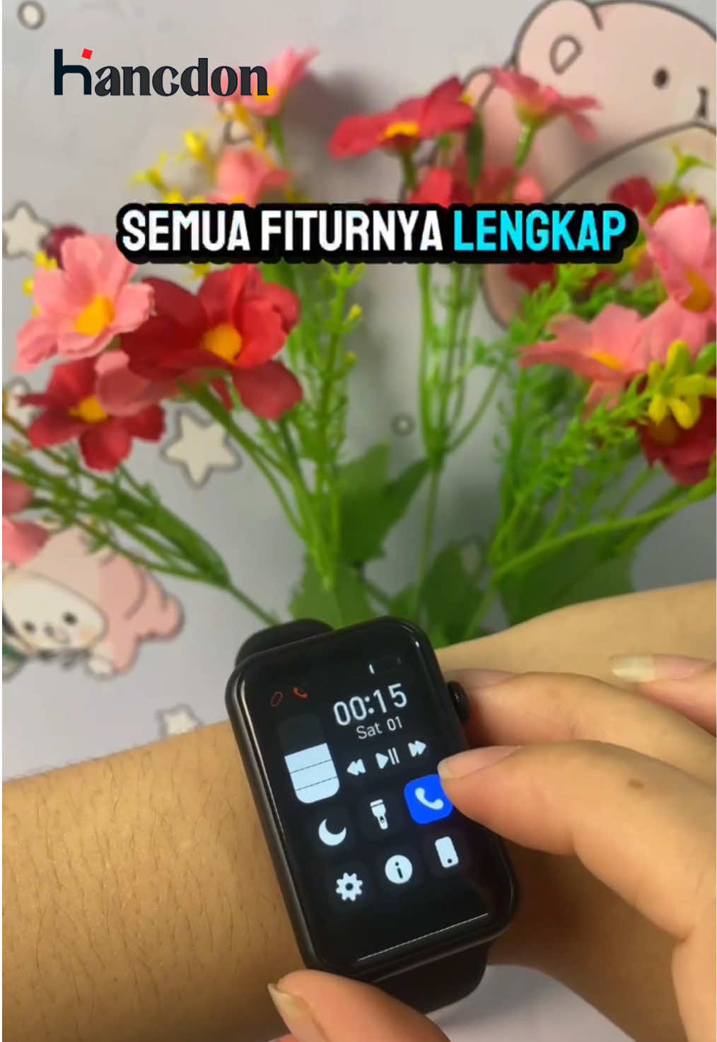 Berbagai mode olahraga dan deteksi tiga -ring kesehatan.#Hancdon#smart#smartwatch#fyp#tiktok#smartwatchmurah#smartwatchviral#fypシ#tiktokindia#model#jamtanganolahraga 