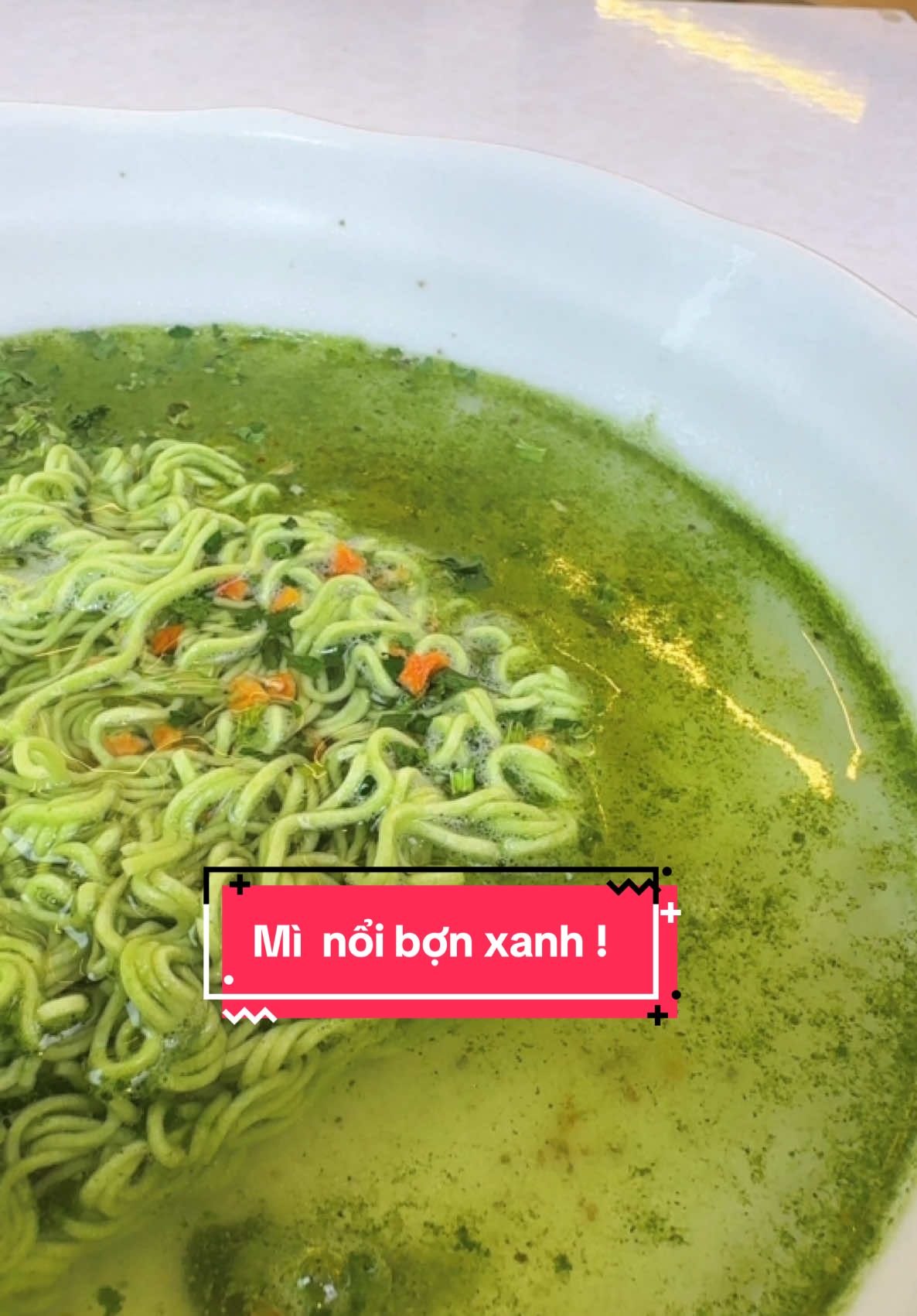 Mì rau chùm ngây Moringa #bepcuagiao #mukbang #anvat #LearnOnTikTok #migoi #mirauchumngay #mimoringa 
