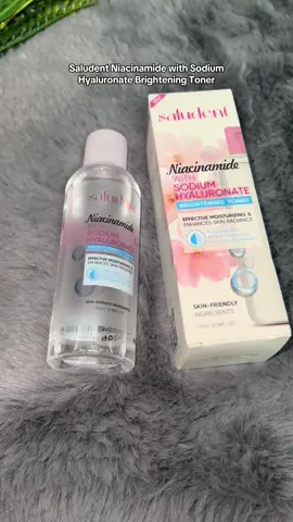 Saludent Niacinamide with Sodium Hyaluronate Brightening Toner#toner #saludenttoner #nykaa #saludent 