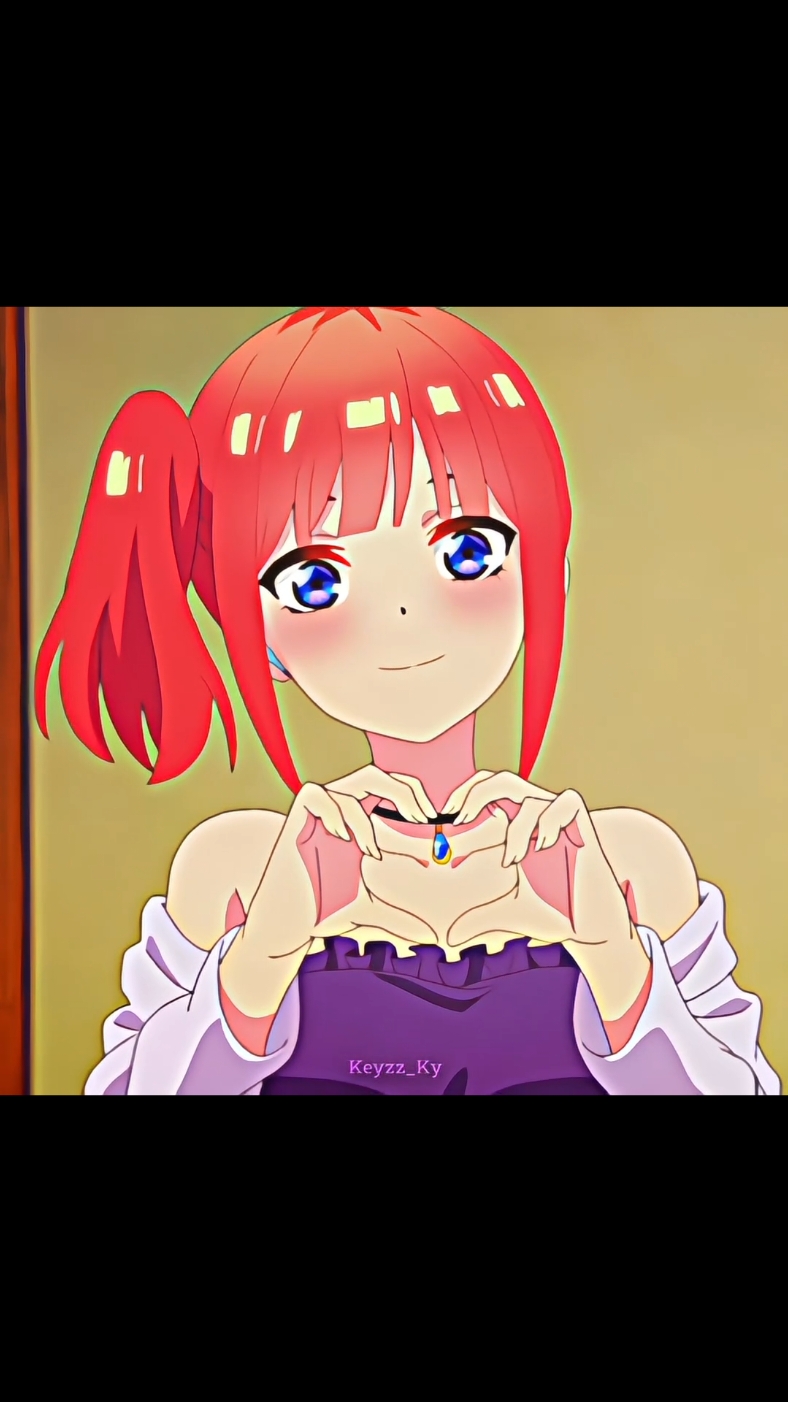 Nino kawaii🥰 #いつもありがとう #よーしキンプリを幸せにするぞ #ほらみてほらみて犬だね #愛してます #アニメーション部門 #ふいぷ #アニメ #gotoubun #gotoubun_no_hanayome #thequintessentialquintuplets #ninonakano #anime #fyp #xyzcba 