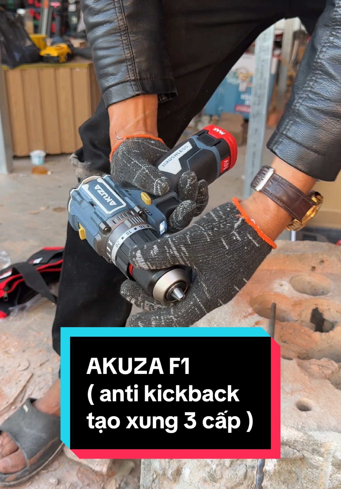 Akuza F1 ( anti kickback + tạo xung 3 cấp ) #dangtran 
