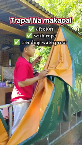 TRAPAL na MAKAPAL at matibay 6ftx10ft waterproof #waterprooftrapal #lonatrapal #trapalnamakapal #trapalnamatibay #trendingtrapal #fyp #foryou #trending #trendingvideo #viral #moreviews #viralvideo 