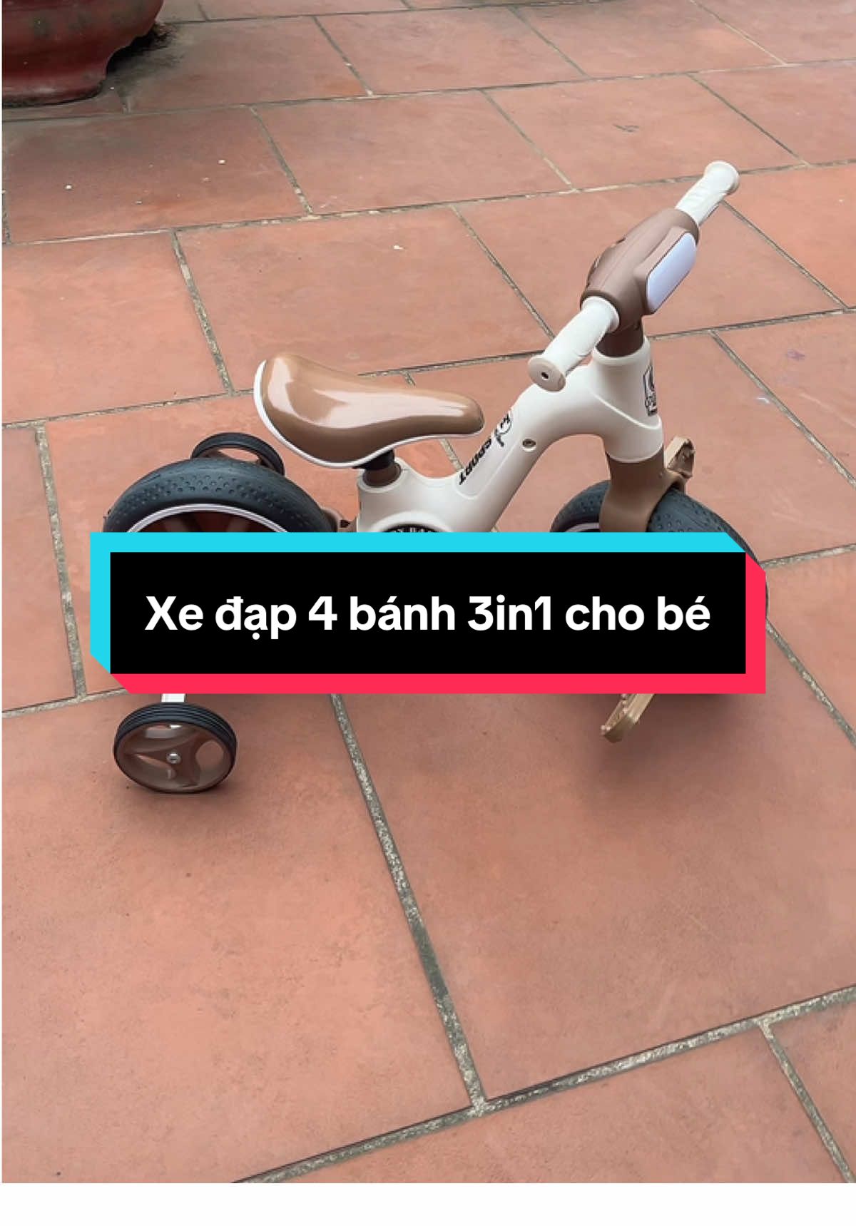 Xe đạp đa năng 3in1 cho bé, có nhạc và đèn. #xedap4banh #xedapdanang #xechoichan3in1 #xuhuong #xetreem 