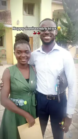 Happy anniversary to us #weddingday #anniversary #ghanatiktok🇬🇭 