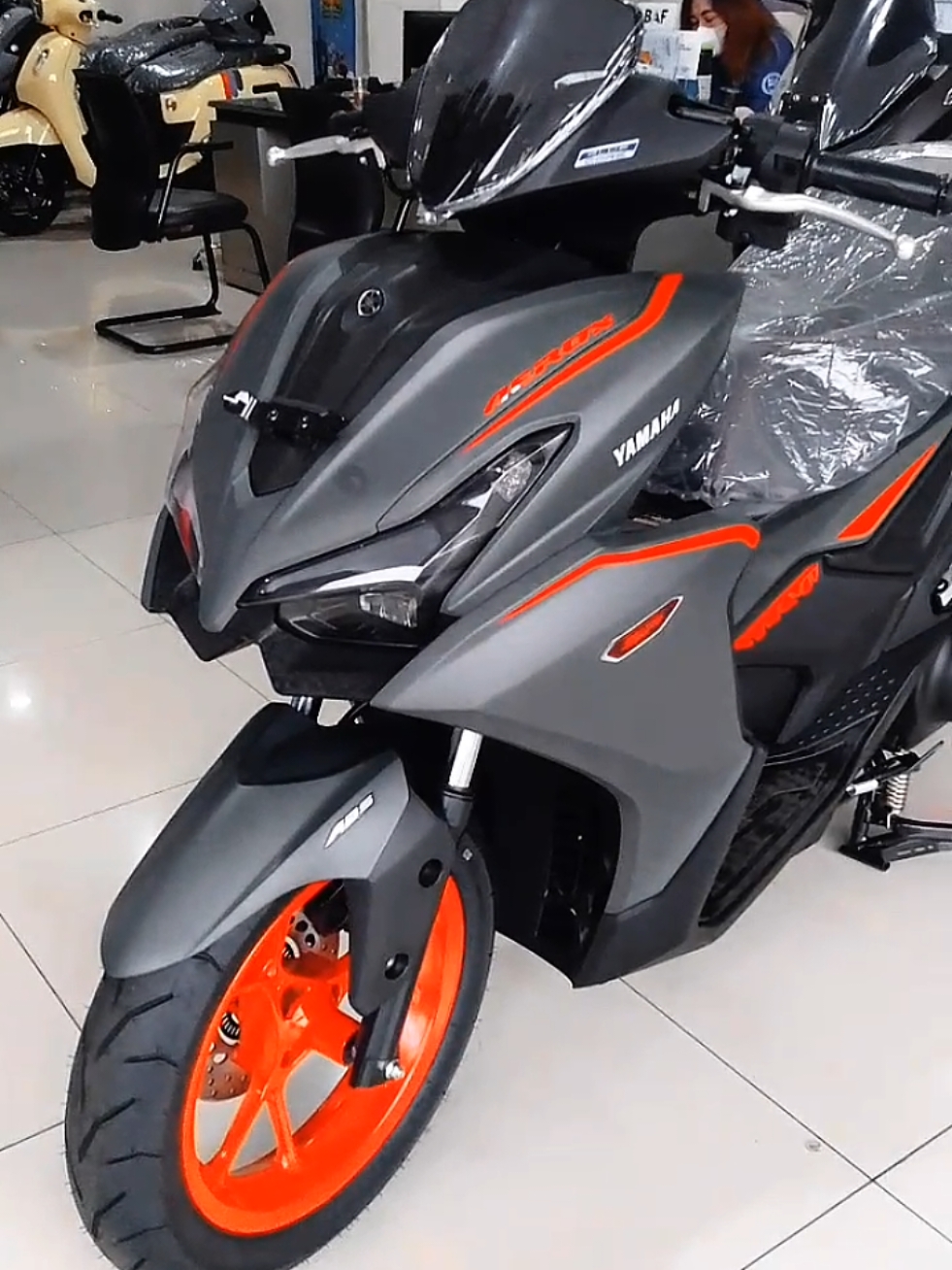 Yamaha Aerox Alpha Turbo  READY STOCK PLENND CEK KONTAK MIMIN DI BIO YAH #aeroxalpha #maxiyamaha #fyp #aeroxturbo #yamaha #yamahaaerox  #CapCut 