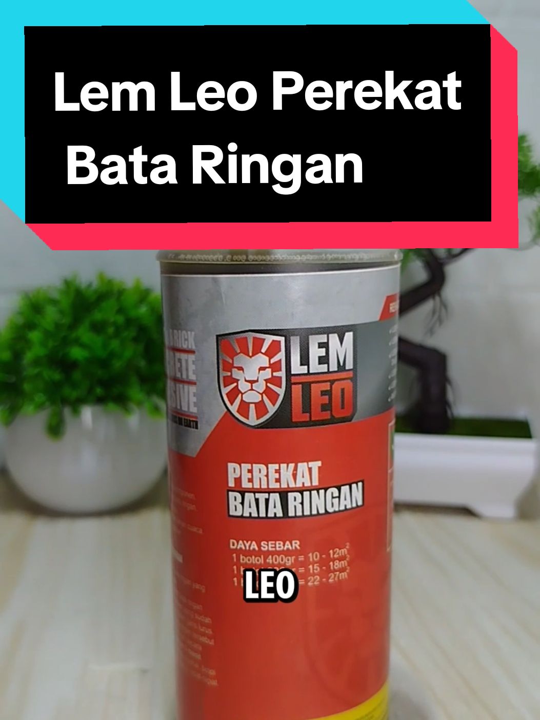 Perekat Bata Ringan??  #perekatbata #bataringan #lemleo #lemhebel #hebel 