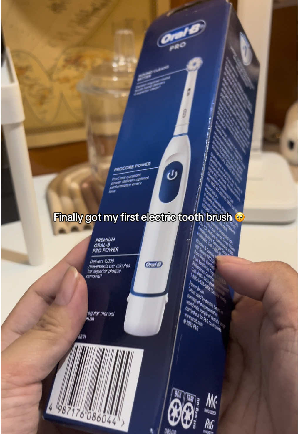 Christmas wish granted 💖 Here's to a better oral hygiene this 2025.  #oralb #electrictoothbrush #oralbprogumcare #oralhygeine #fyp #foryou #foryoupage #fypシ 