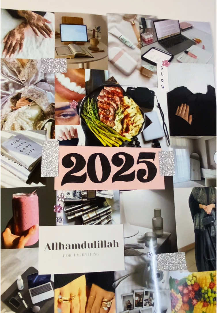 Love inspiring myself so made a new vision board ! And make sure the goals are reachable !!!#visionboard #2025 #inspiration #pinterest #struggledfilmingthevideolol #fyp 