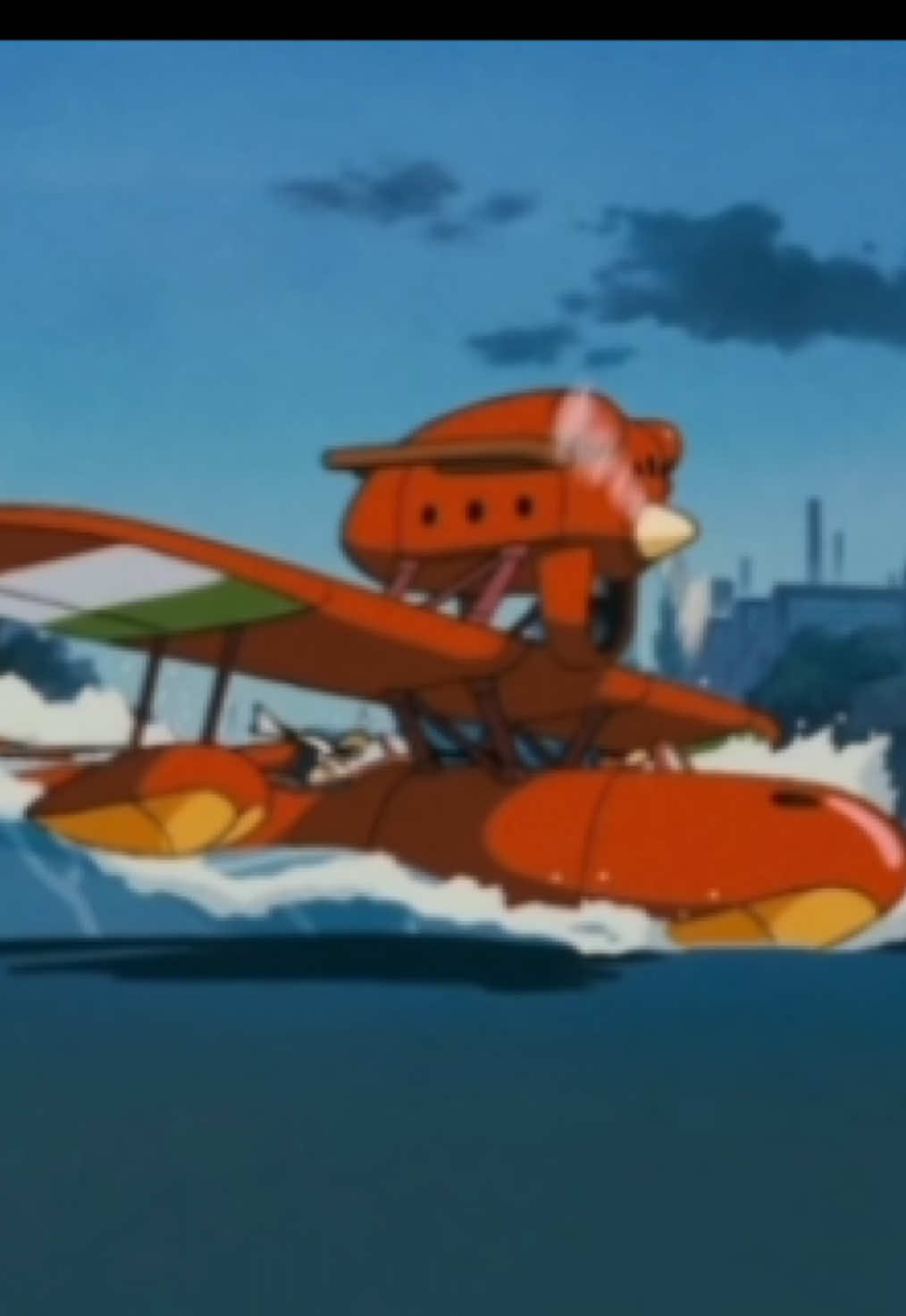 Ở đây không có sự yếu đuối #porcorosso #anime #studioghibli #ghibli 