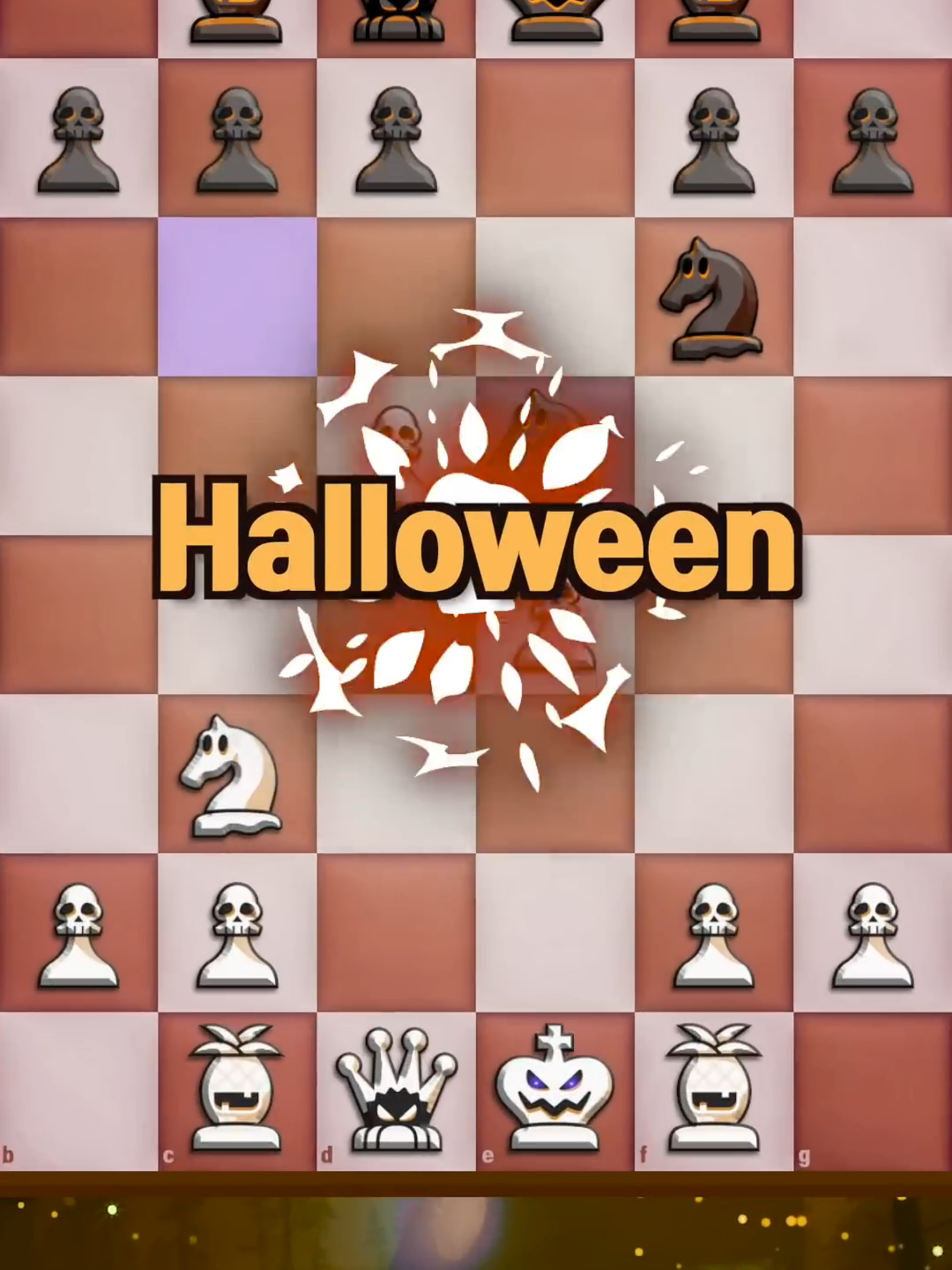 Halloween Gambit_Halloween Night (re-upload) #chessmakta #CHESS  This video is mine. Please don't disparage it. Please do not register sound sources arbitrarily.