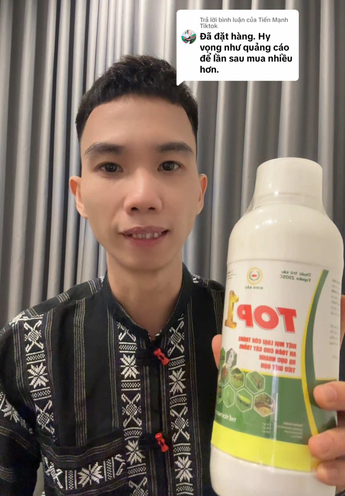 Trả lời @Tiến Mạnh Tiktok Dùng thêm trừ sâu Top 1 bác nhé