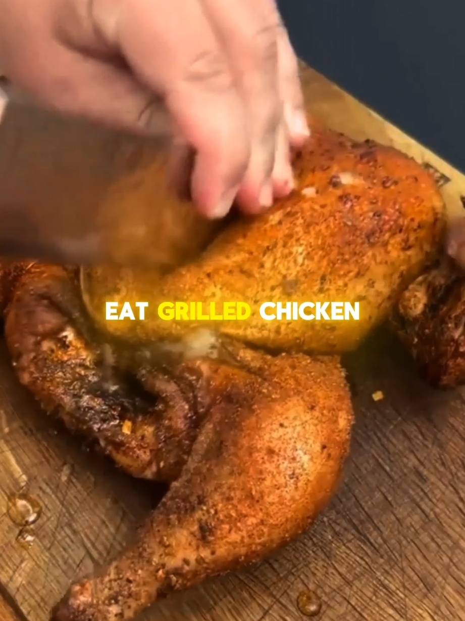 Swap smart, live better! These 7 easy food swaps can transform your health one bite at a time. 🥗🍿 Swaps to Try: Fried chicken ➡️ Grilled chicken Grilled chicken has less fat and fewer calories, keeping the protein without the grease. Candy ➡️ Frozen grapes Satisfy your sweet tooth naturally with frozen grapes – no added sugar, just vitamins and hydration. Soda ➡️ Sparkling lemon water Skip the sugar crash! Sparkling lemon water is calorie-free and refreshing. Chips ➡️ Air-popped popcorn A low-calorie, high-fiber snack that fills you up without the guilt. Milk chocolate ➡️ Dark chocolate Dark chocolate (70%+ cocoa) has less sugar and more antioxidants. Fried fish ➡️ Baked salmon Loaded with omega-3s, baked salmon gives you healthy fats minus the frying oil. White pasta ➡️ Chickpea pasta Higher in protein and fiber, chickpea pasta helps with muscle-building and better digestion. 💪 Small swaps = big wins. Start today! #health #nutrition #Fitness 