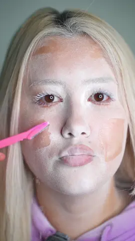 Hair identifier spray 😧 #asmr #asmrsounds #foryou #hairidentifierspray #fail #faceshaving #shaving #dermaplane #BeautyTok #peachfuzz #beauty