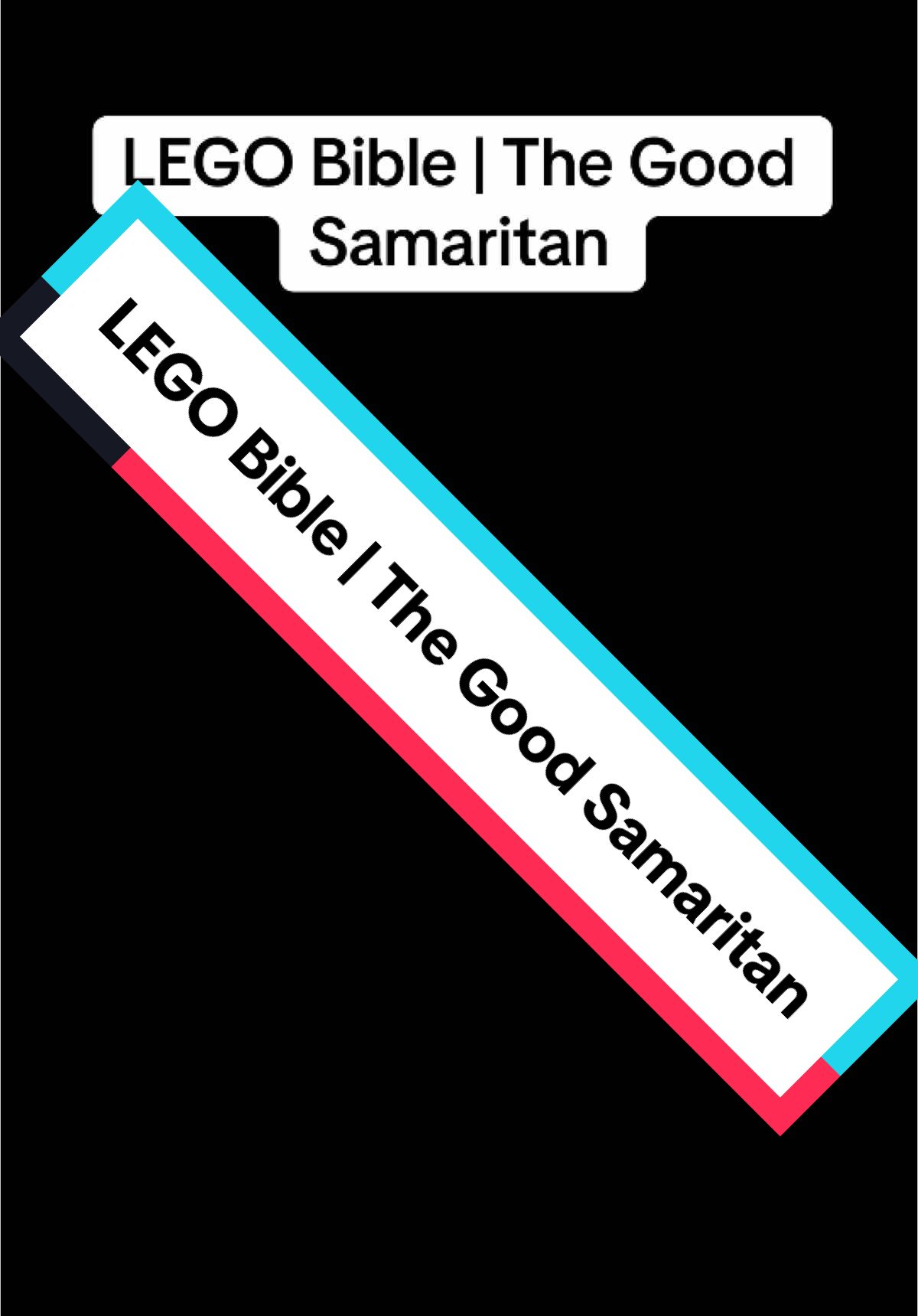 LEGO Bible The Good Samaritan #Jesus #bible #christian #kidsoftiktok #lego  