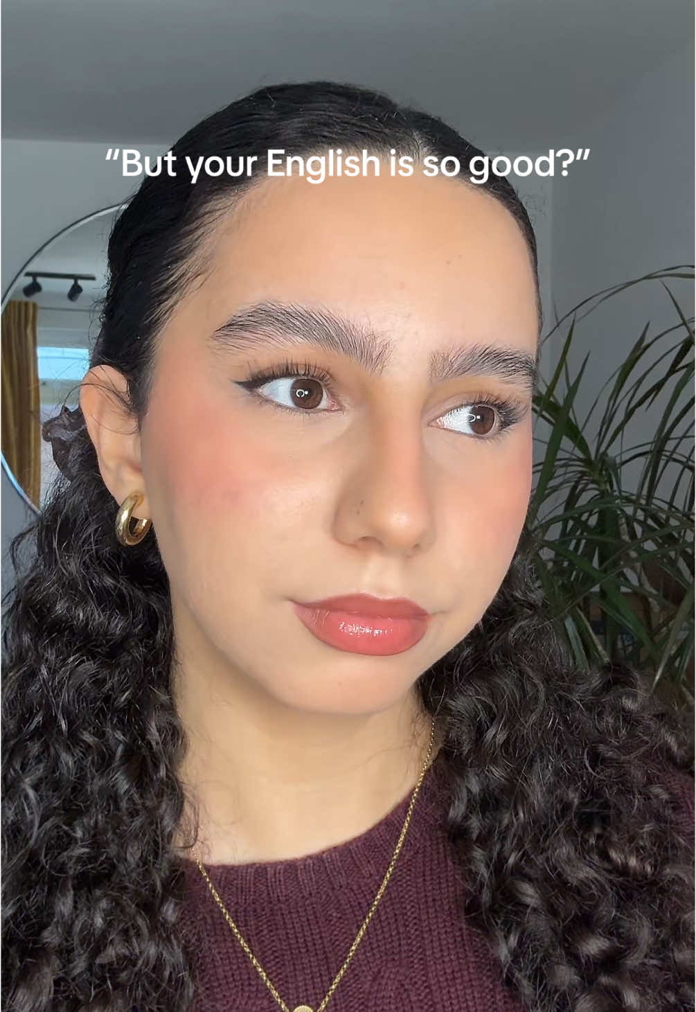 Fun fact most moroccans in my generation speak english 😃👍🏼 #studyingabroad #moroccangirl #nonenglishspeaker #internationstudentproblems 