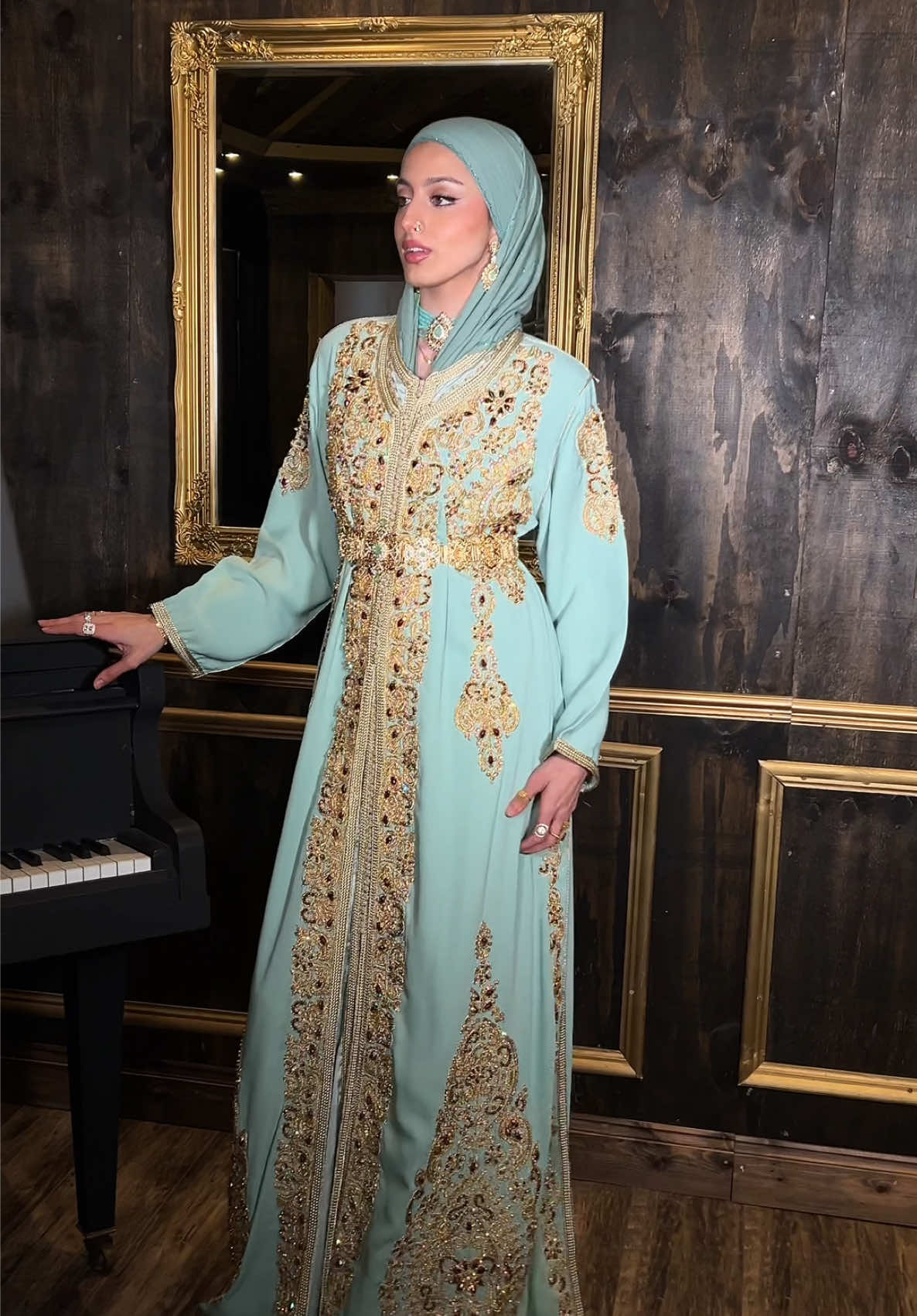 TAKCHITA ⚜️ BY BENHARAD ⚜️ . . . . . #fashion #fashionstyle #dress #partydress #outfit #OOTD #ootdfashion #fashionblogger #fashiondesigner #caftan #caftanmarocain #caftandress #weddingdress #bride #bridalgown #outfitinspiration #shopping #onlineshopping #styleinspiration #blogger #hijab #hijabdresses #clothes #sale #model #abaya #abayafashion #modest #birmingham #shop 
