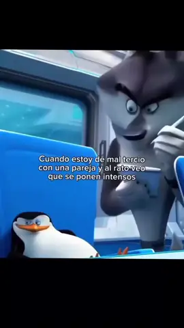 por que son asi enfrente de mi#los pinguinos 