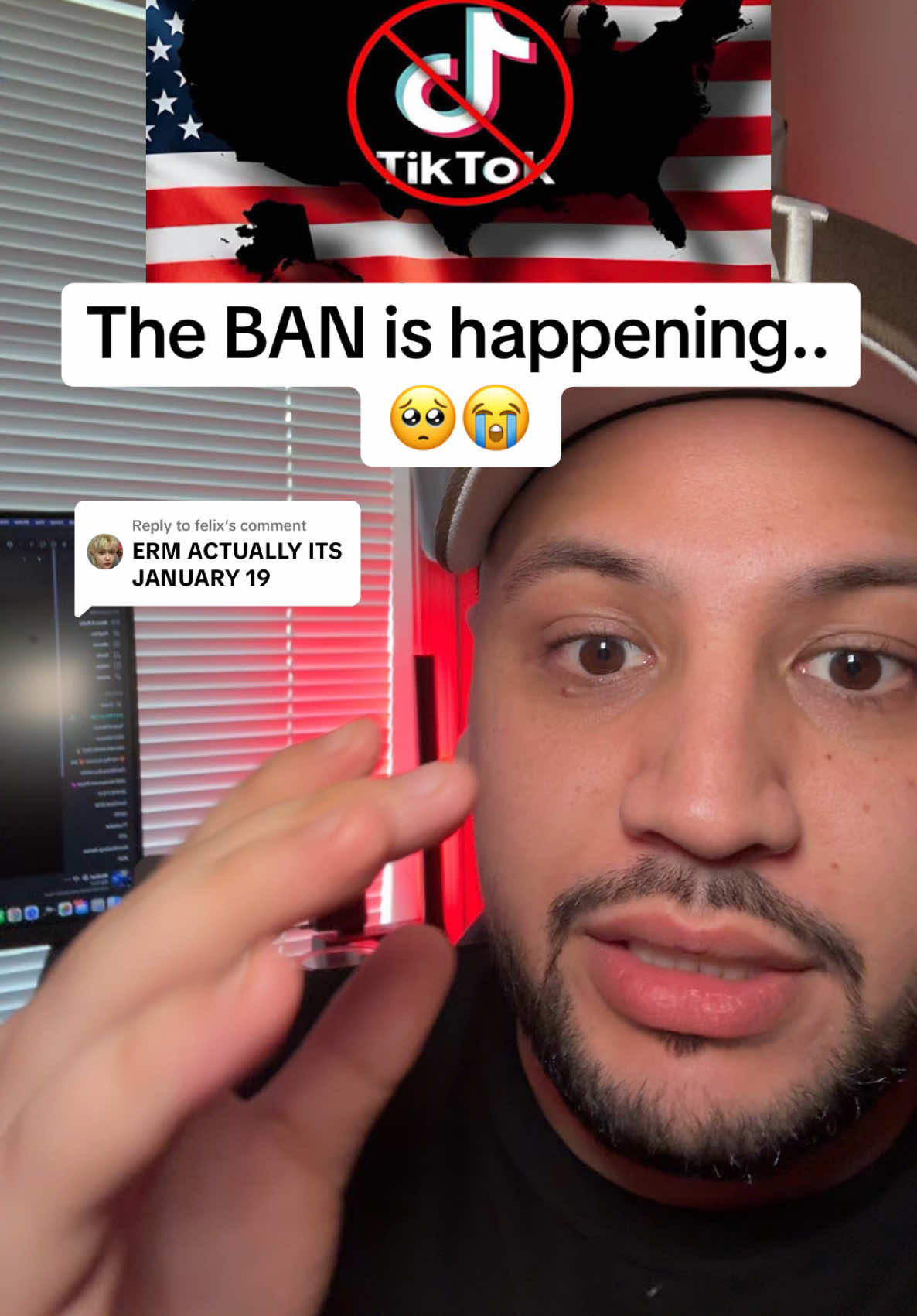 Replying to @felix they actually did it… 😔 #tiktokban #tiktokbanned #mouthtape #mouthtapesleeping #looksmax #looksmaxx #looksmaxxingtips 