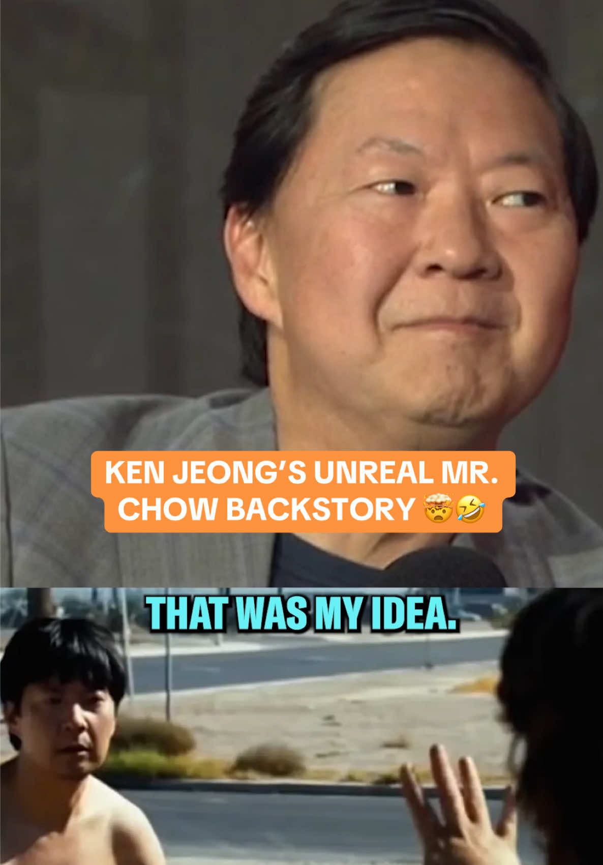 You’ll never believe that why Mr. Chow was naked in “The Hangover” could be heartwarming and inspirational but it sure is.  @Ken Jeong away when he stopped by the show and told us the story last month. #thehangover #kenjeong #bradleycooper #lasvegas 