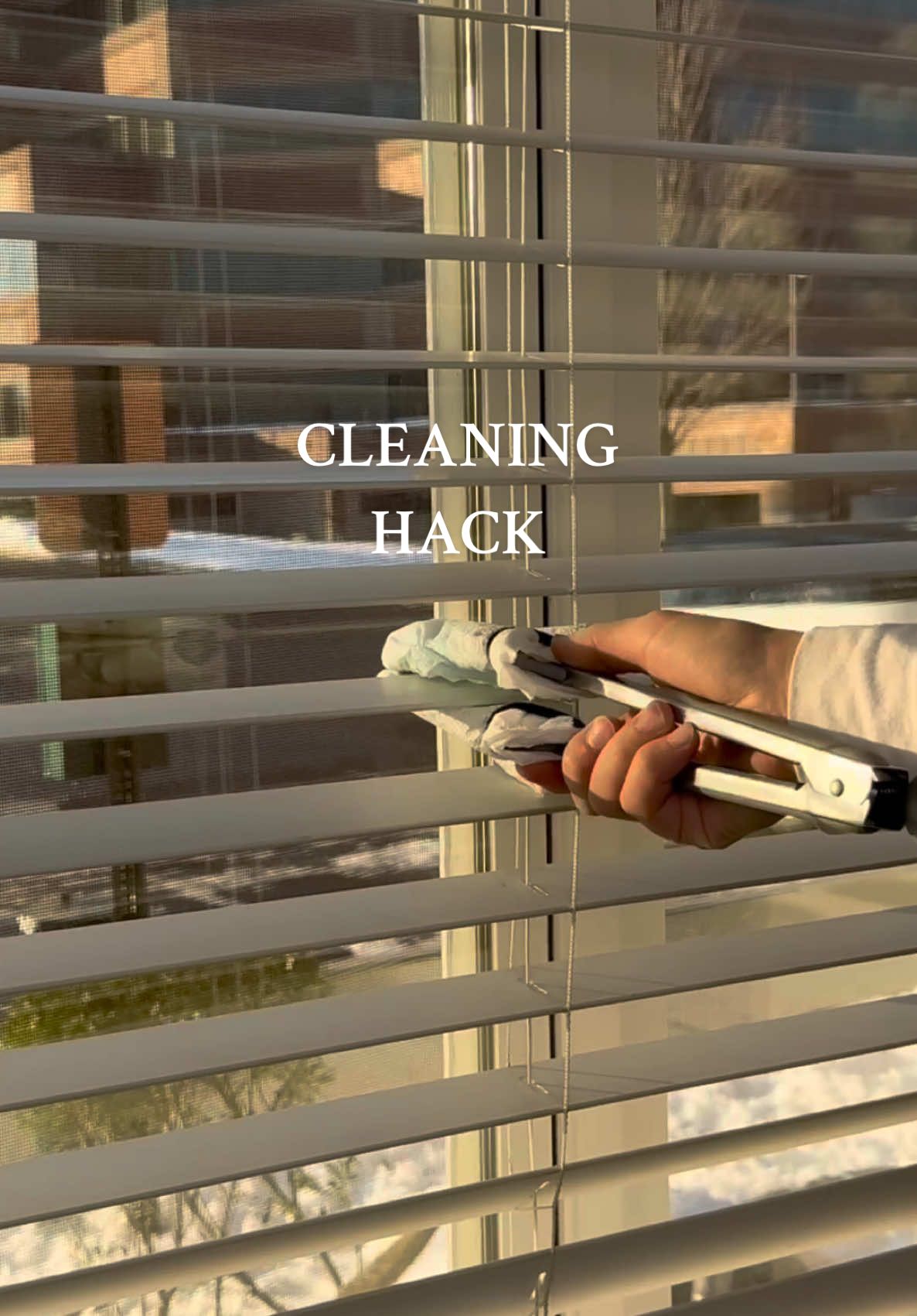 Cleaning hack #cleaninghacks #LifeHack #windows #jalousie #idea #advice #tips #useful