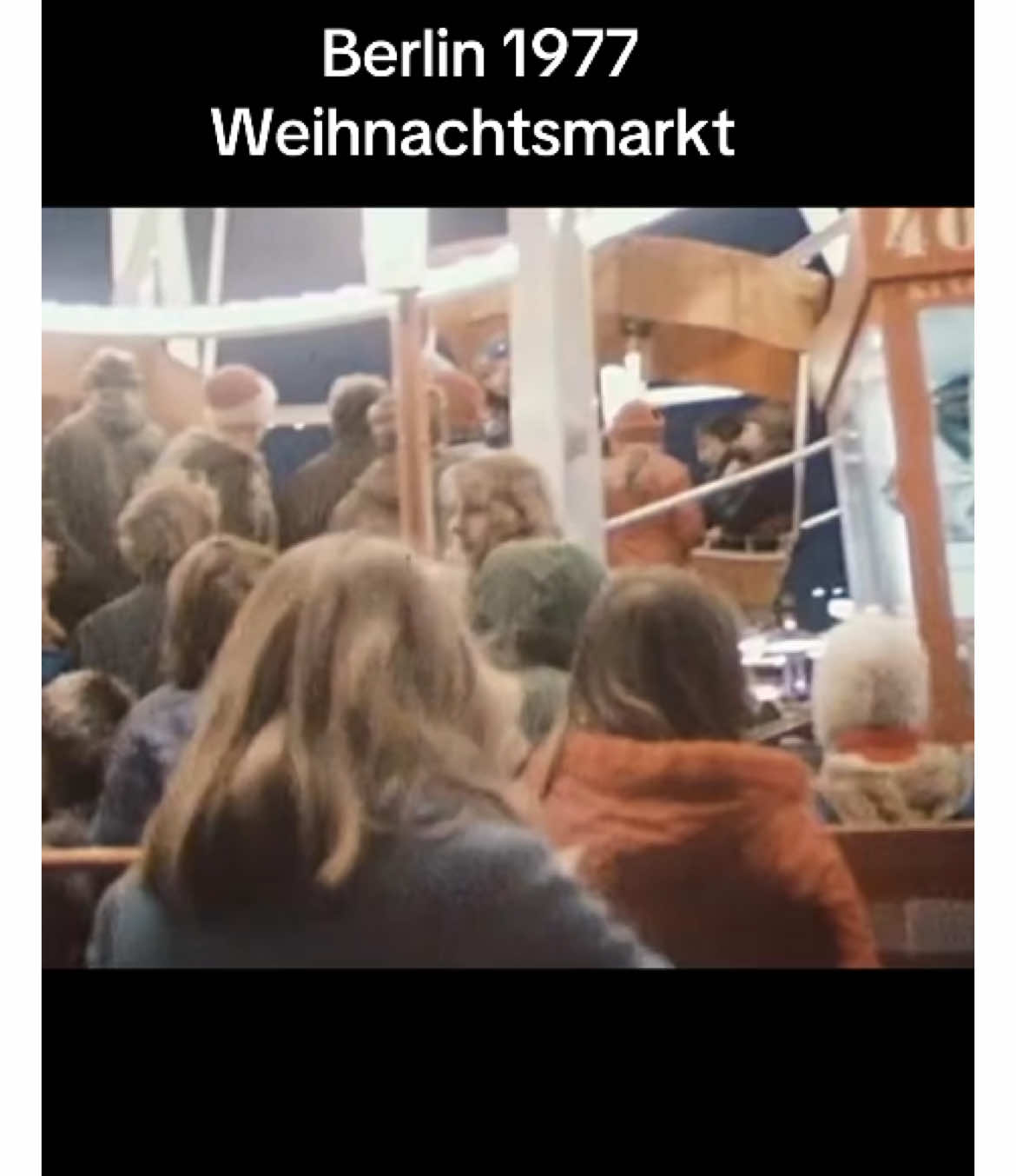 #Berlin #weihnachtsmarkt #1977 