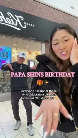ITS PAPA SHINS BIRTHDAY!! 