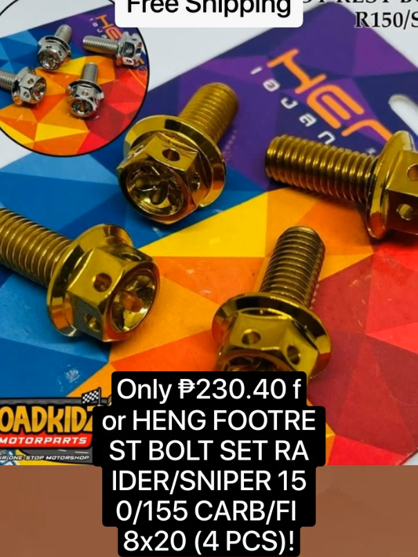 #footrestbolt #footrestboltset #motor #motorcycle #motorcycleparts #motoraccessories #motorparts #Motorsport #motorbike 